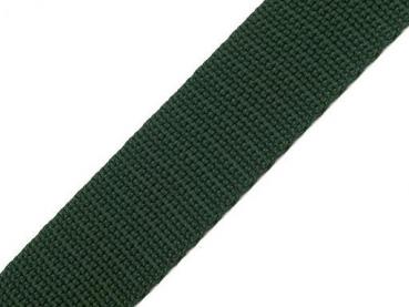 Gurtband 20mm breit Moosgrün